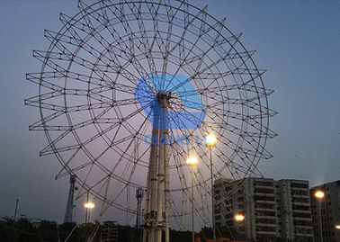 Δημοφιλής ρόδα 50m Ferris λούνα παρκ διαφορετικές μηχανικές δομές προτύπων