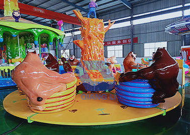 Κίνα Γύρος διασκέδασης φλυτζανών τσαγιού ιπποδρομίων, περιστρεφόμενοι γύροι Funfair των παιδιών για το οικογενειακό παιχνίδι εργοστάσιο