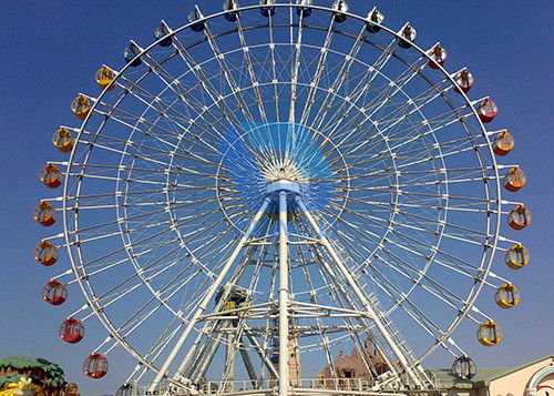 Ρόδα Ferris θεματικών πάρκων ασφάλειας, Χριστούγεννα 120m μεγάλος γύρος ροδών Ferris προμηθευτής