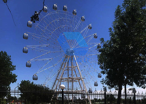 Κλιματιστικών καμπινών γονδολών Ferris ρόδα παρατήρησης ροδών/65m γιγαντιαία