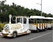 Ενδιαφέρον καρναβαλιού τραίνων γύρου παλαιό τραίνο παιδάκι προτύπων Trackless για τα λούνα παρκ προμηθευτής