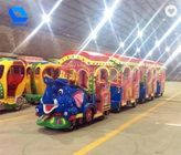 Ενδιαφέρον καρναβαλιού τραίνων γύρου παλαιό τραίνο παιδάκι προτύπων Trackless για τα λούνα παρκ προμηθευτής