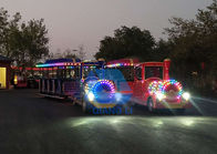 Όμορφος γύρος τραίνων καρναβαλιού διακοσμήσεων για το υπαίθριο λούνα παρκ προμηθευτής