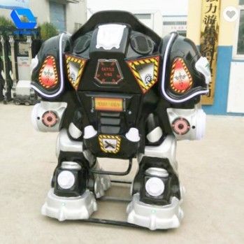 Φορητός γύρος διασκέδασης παιδιών στον εξοπλισμό ρομπότ με το ψηφιακό σύστημα ελέγχου